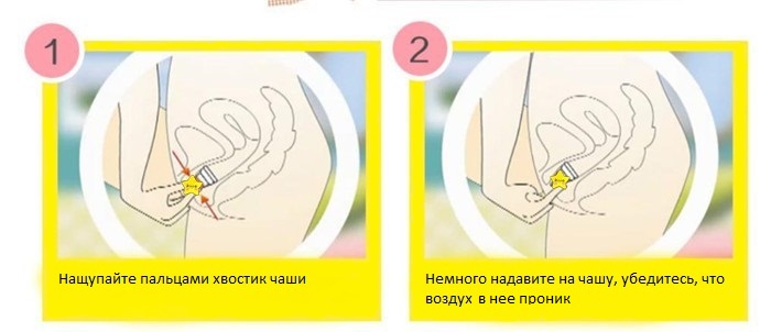 как аккуратно извлечь менструальную чашу