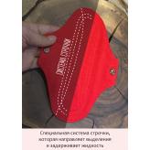 Набор прокладок для менструации многоразовых красные (Мини)